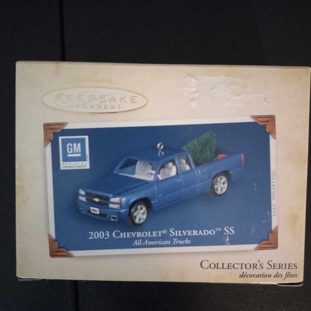 2003 Chevrolet Silverado SS Hallmark Keepsake Ornament